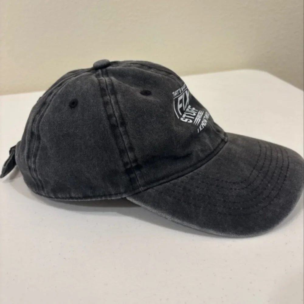 I Fix Stuff and I‎ Know Things Trucker Hat Cap - Picture 3 of 5